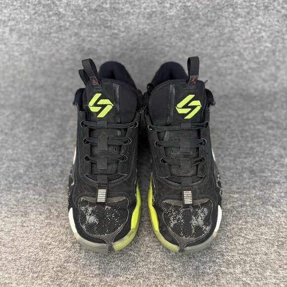 ✅Nike Air Jordan Luka 2 TB Men's Size 9.5 Black Volt  Basketball Shoes Sneakers - Picture 6 of 10